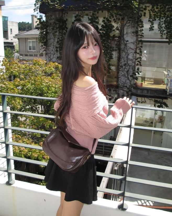 Nico Suede Flare A-line Skirt