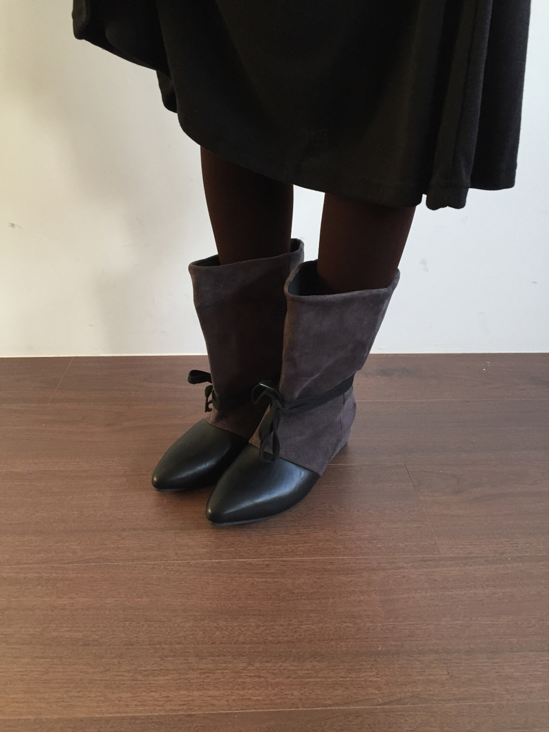 Marceau suede boots (2color)