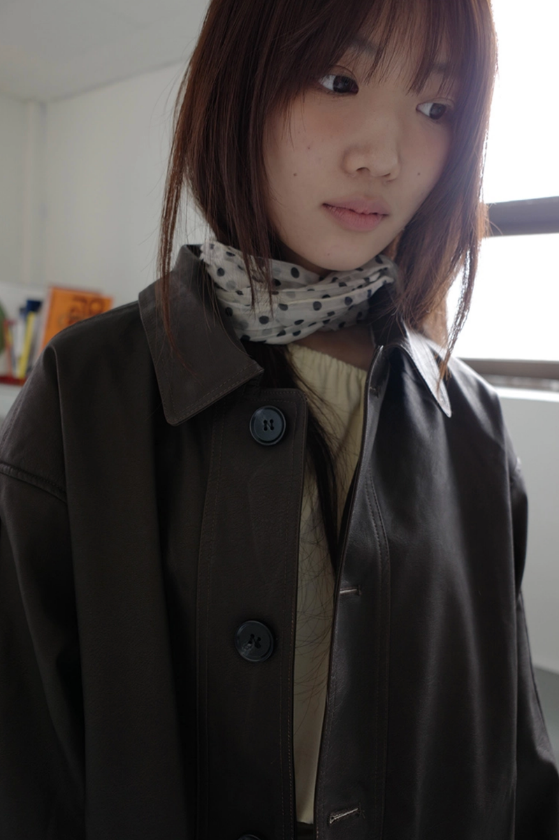 fake leather jacket (2c)