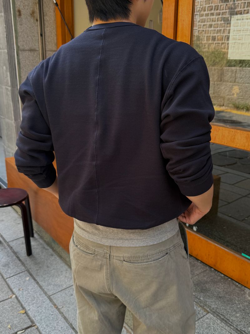 ポイ ワッフル スウェットシャツ