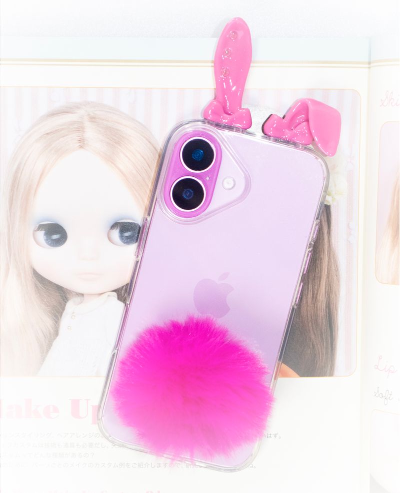 Naughty Bunny Case (Hotpink)
