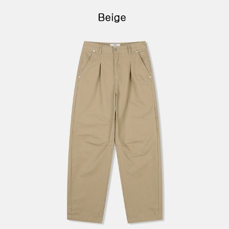 Norton Pintuck Washed Wide Cotton Pants
