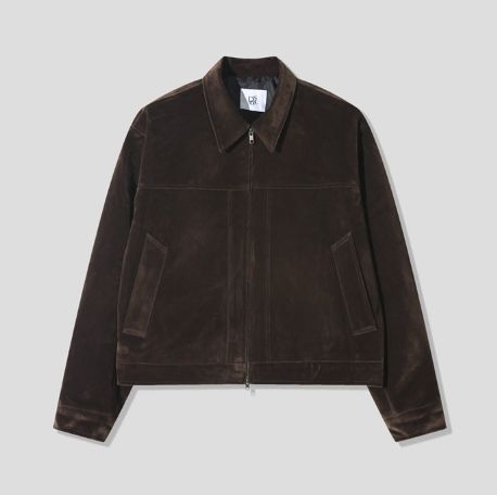 Salton Velvet Suede Zip Crop Blouson