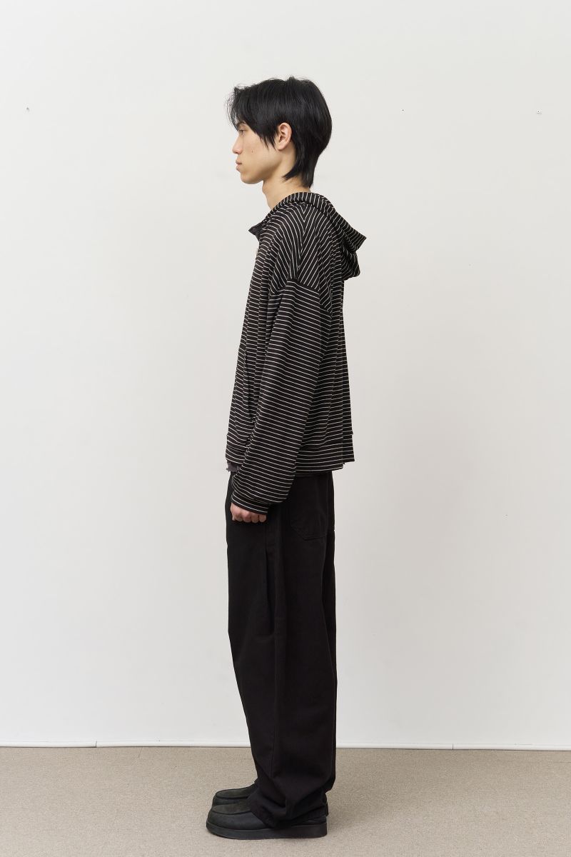 Eha Striped Zip hoodie