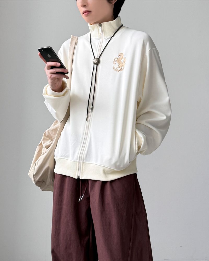 バルカン ハイネック ジップアップ ジャケット
