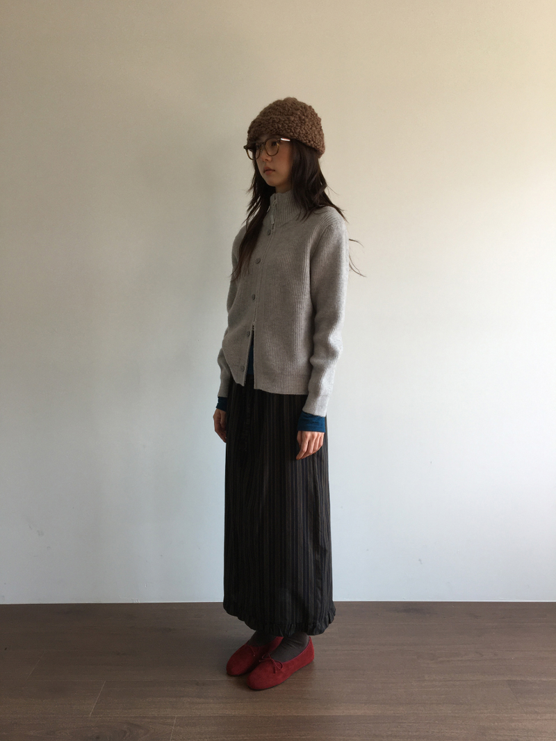 Cher frill long skirt (2color)