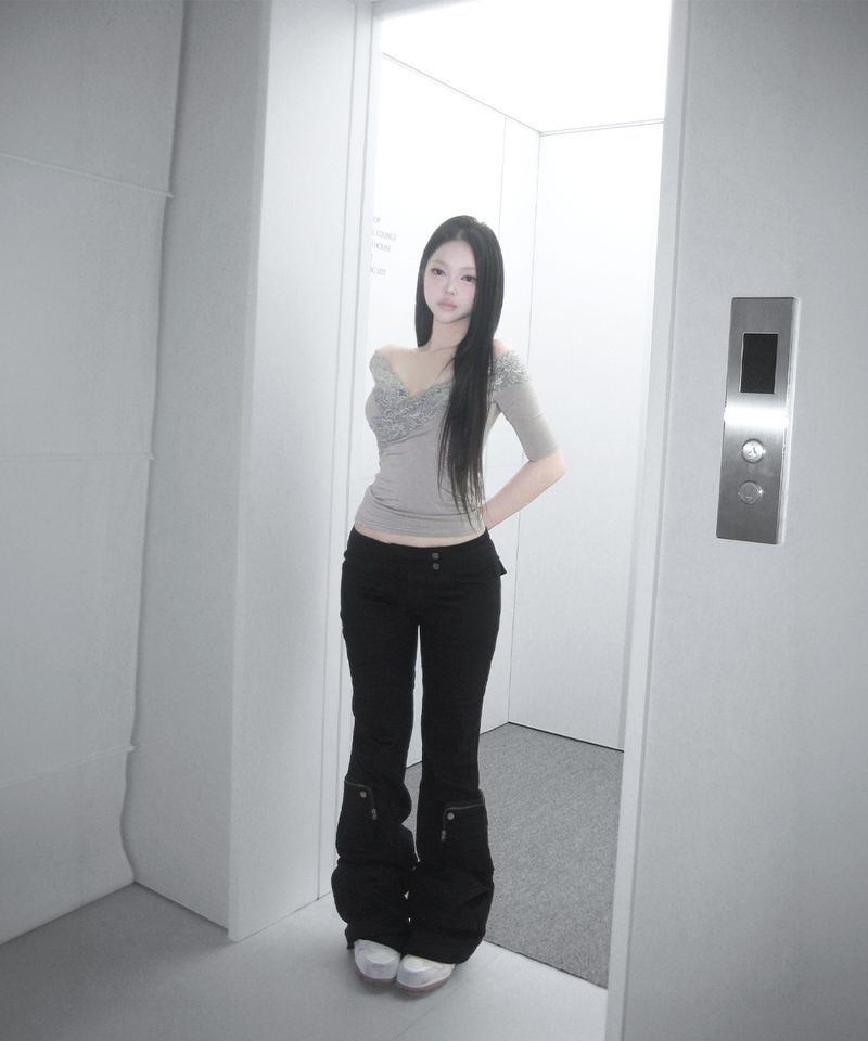 tech pocket low bootscut pt (2colors)