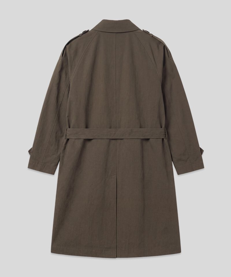 Eden long trench coat