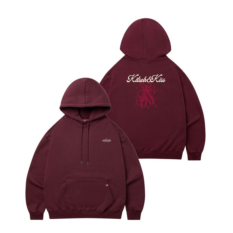 BACK BALLET Oversized Hoodie (SOHKNK-112)