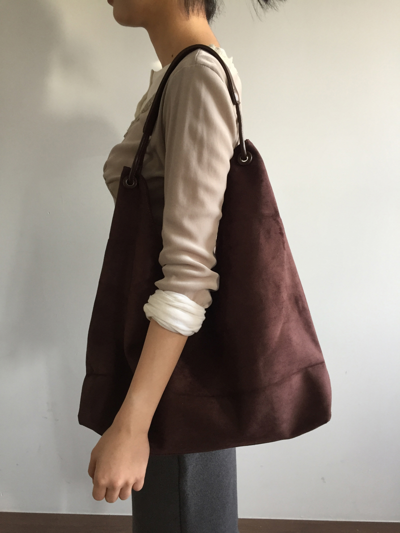 Hobos Suede Shoulder Bag (2color)
