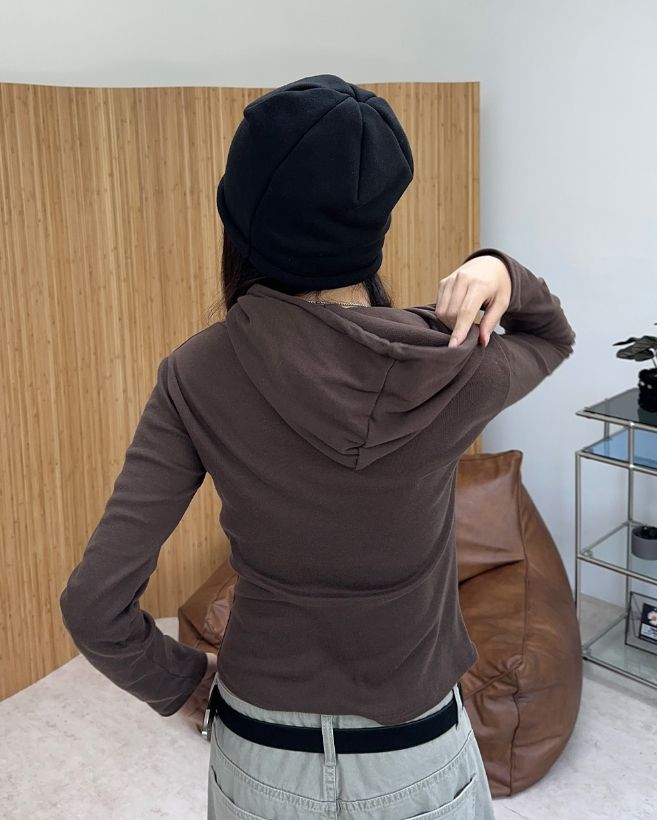 PL Skinny Hood Zip-up