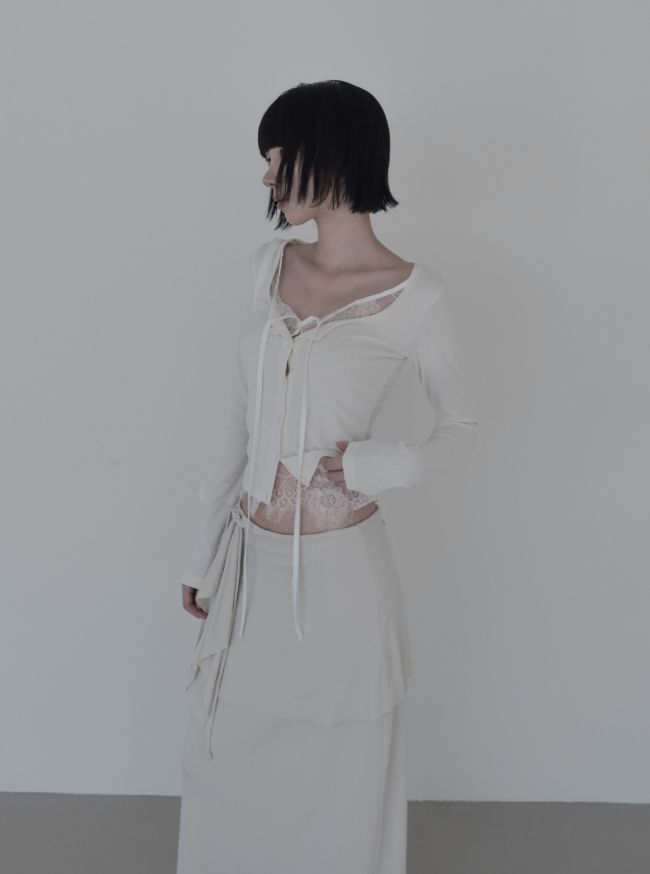 Ed Flare Layered Long Skirt