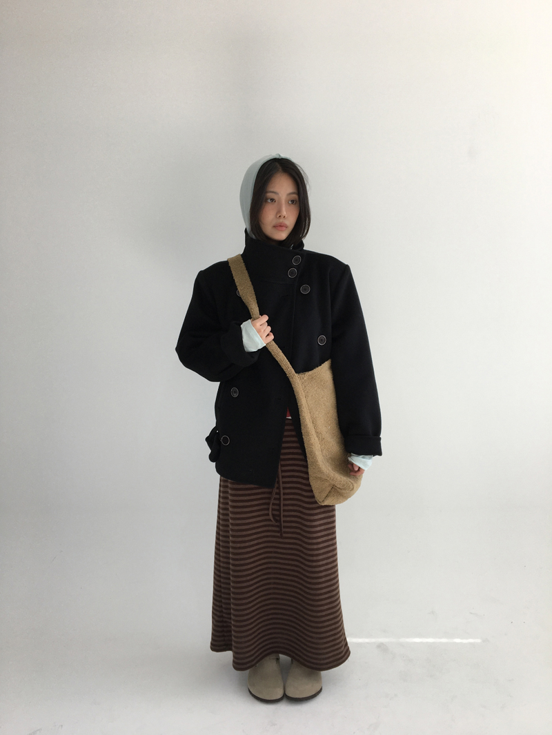 Ready striped long skirt (2color)