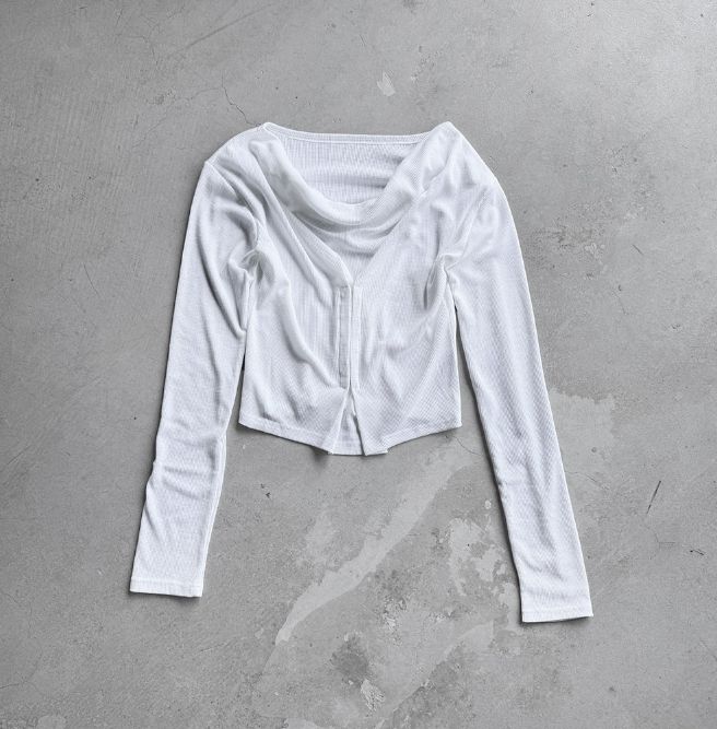 Robe Corset Cowl Off-Tee