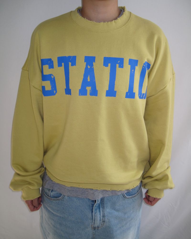 [UNISEX] STO Damage Sweatshirt (2 Colors)