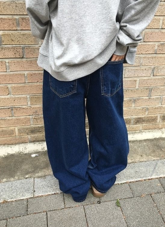 [unisex] Enkiyo Wide Denim Pants