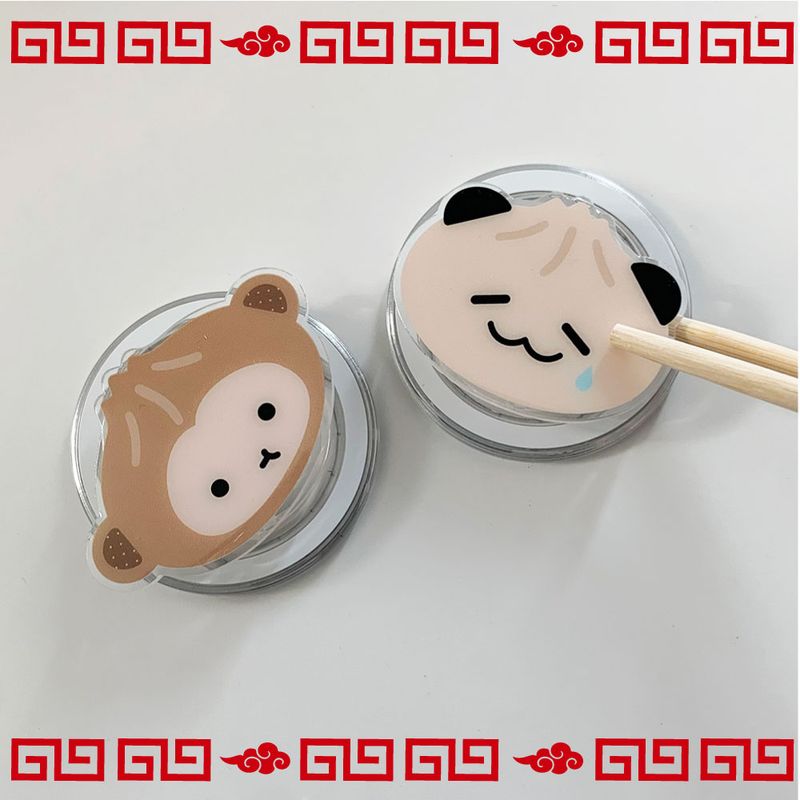 leromarin（ルロマリン）の「モンキー&パンダ マンドゥ マグセーフ グリップトック（スマホグッズ/小物）」