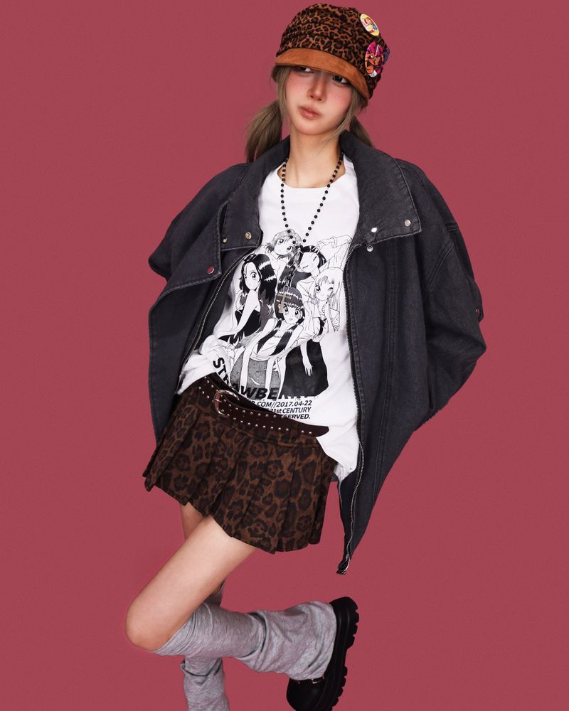 Ooki washing box denim jacket