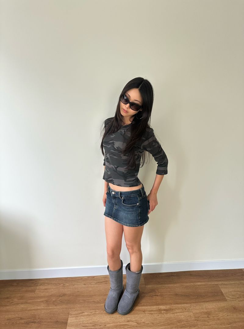 long shearling boots