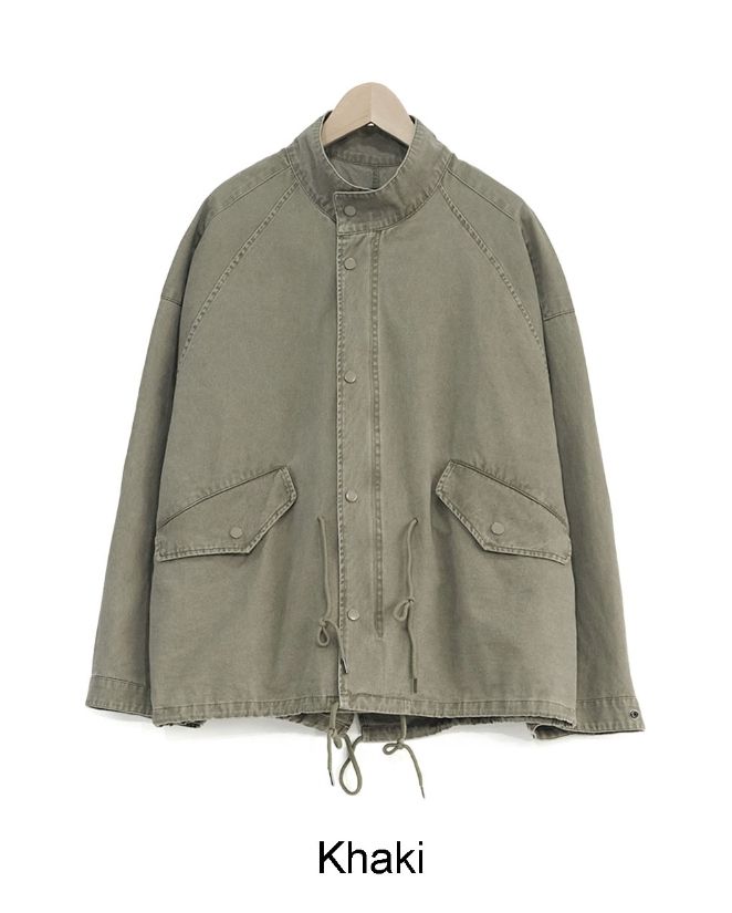 Lawn Washed Pigment Field Jacket
