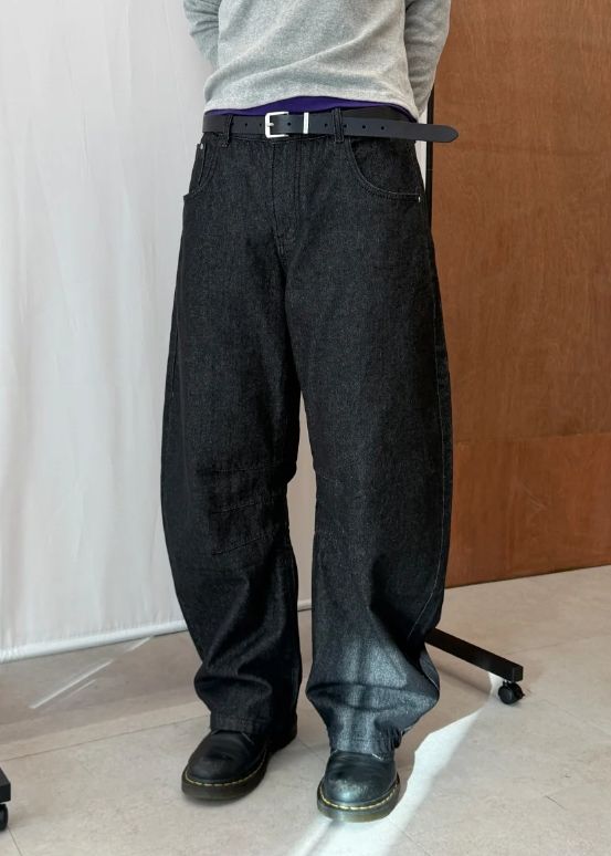 DART BARREL WIDE DENIM