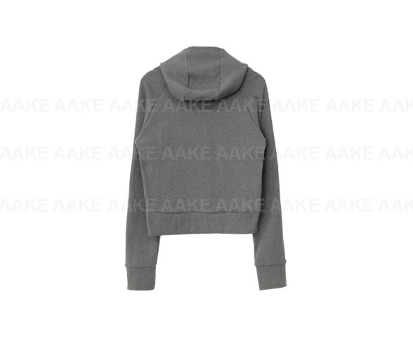 STUD CROP HOOD ZIP-UP