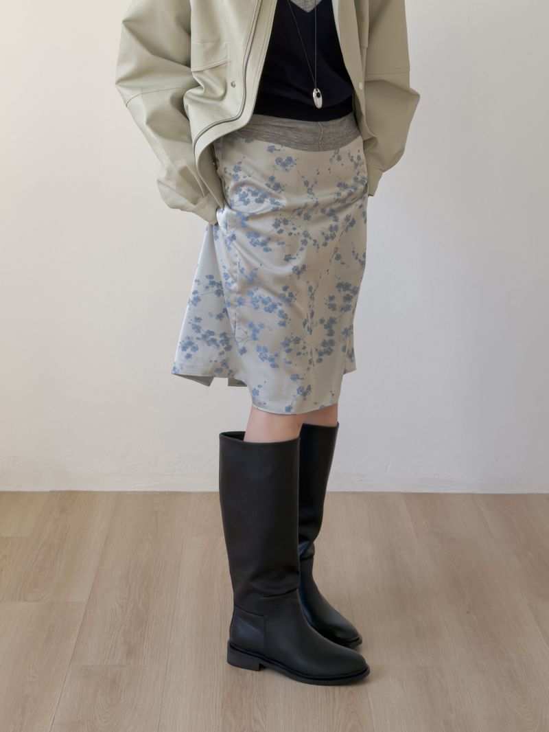 Boston Round Long Boots