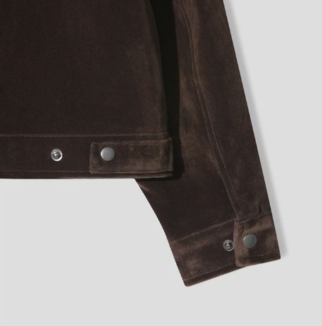 Salton Velvet Suede Zip Crop Blouson
