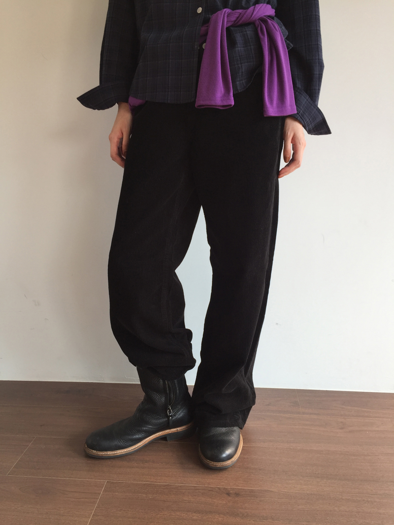 Caramel corduroy pants (3color)
