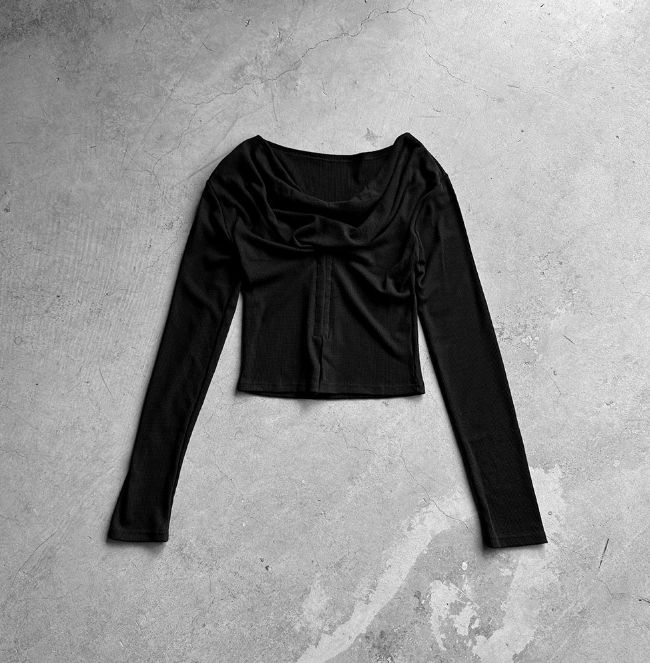 Robe Corset Cowl Off-Tee