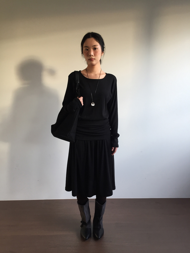 DUGGY(ダギー)の「クリート シャーリング レイヤード ドレス (3color)(ワンピース/ドレス)」