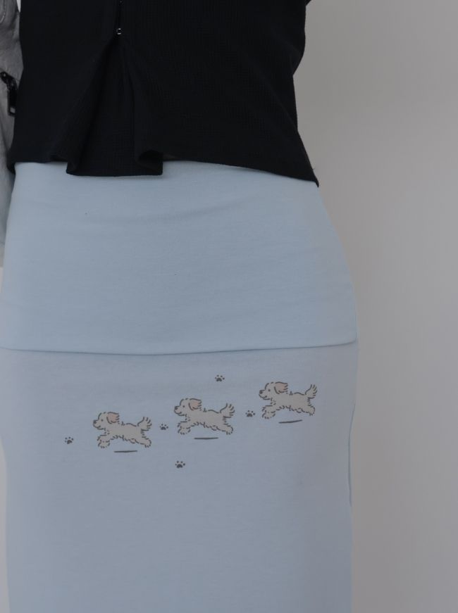 Pouch Midi Skirt