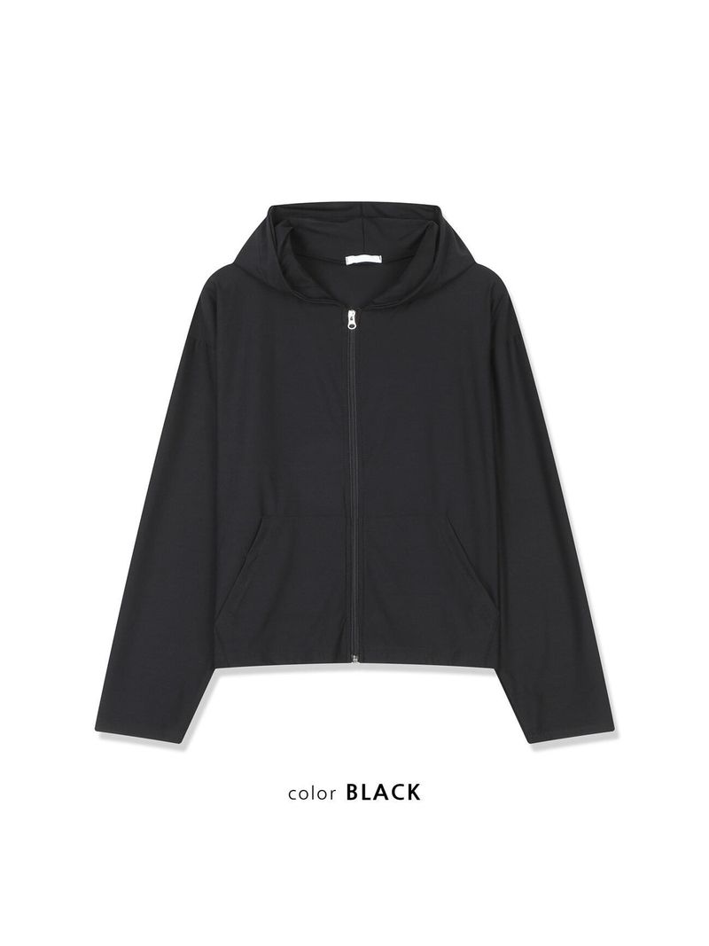 Riso Jersey Zip Hoodie
