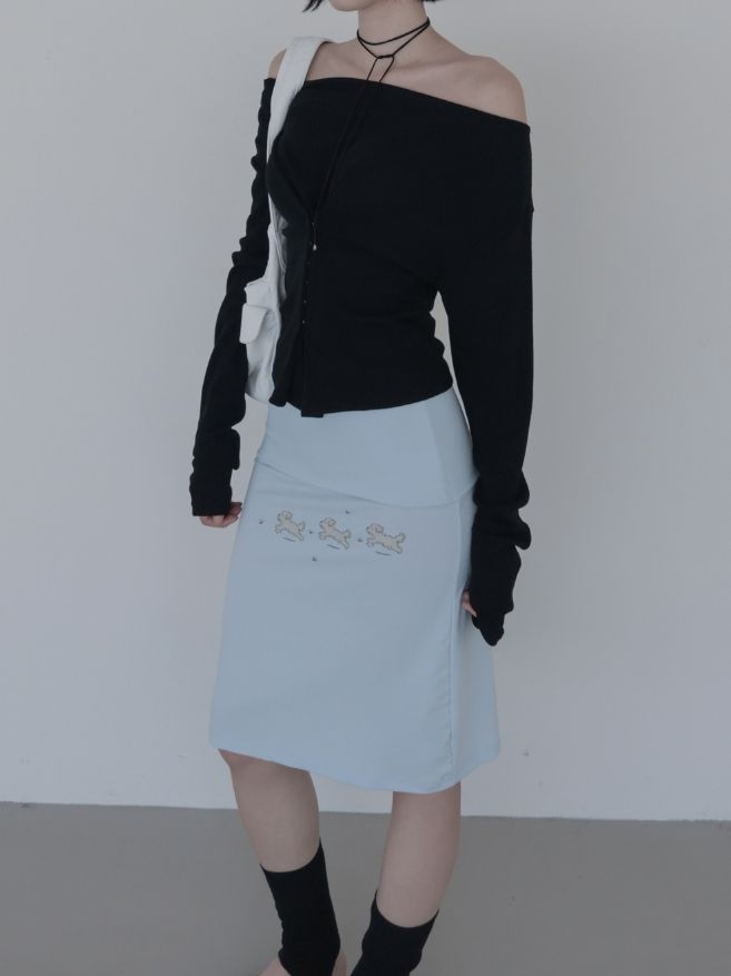 Robe Corset Cowl Off-Tee