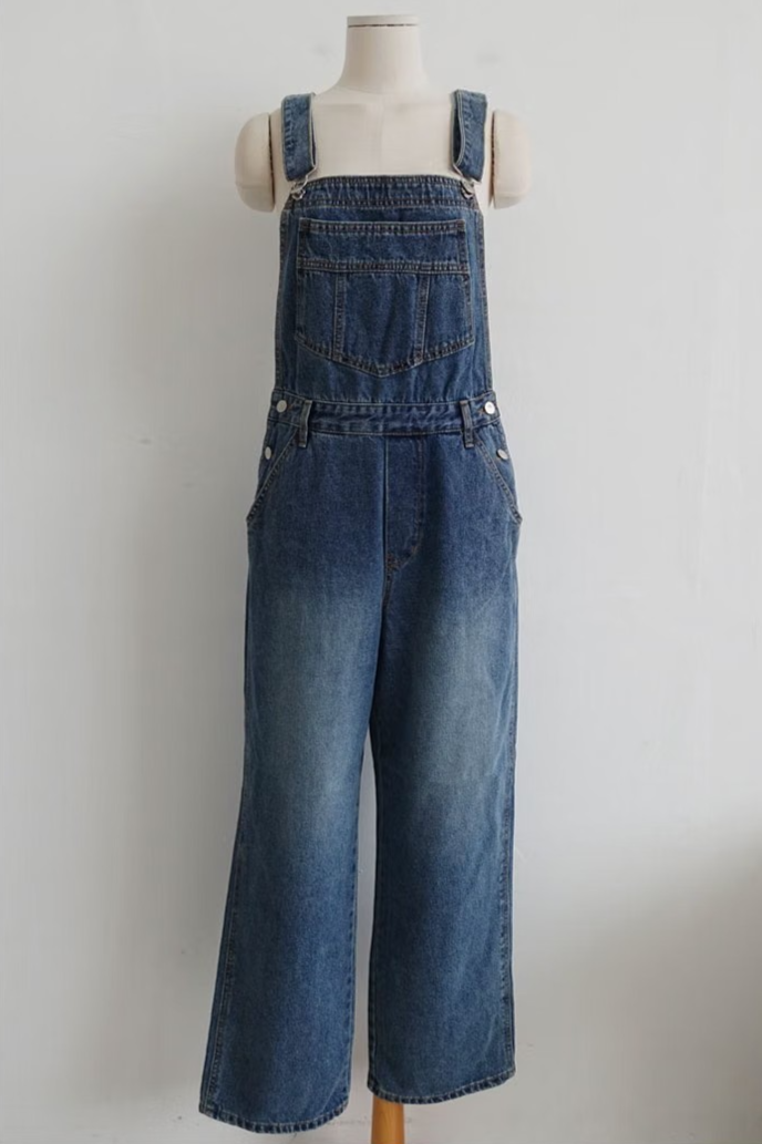 DOWNTOWN DENIM OVERALLS