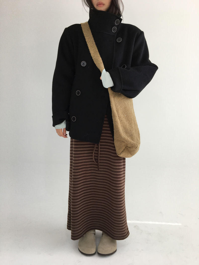 Ready striped long skirt (2color)