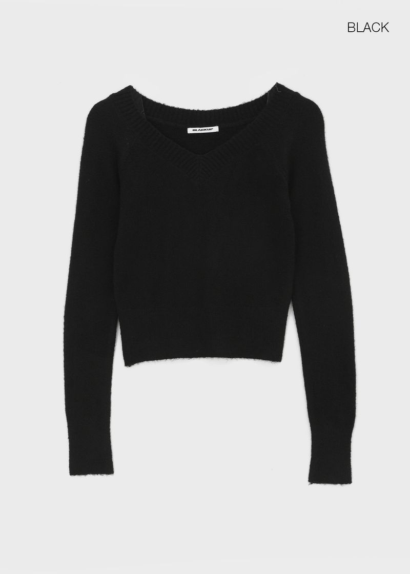 [MADE] Ruby Woo Wool V-neck Knit