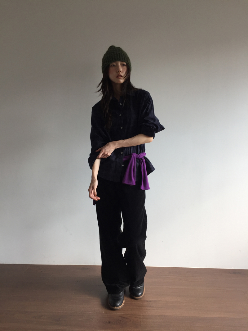 Caramel corduroy pants (3color)