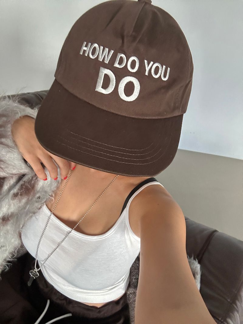 [UNISEX] Doit Lettering Snapback Bolhouette Cap