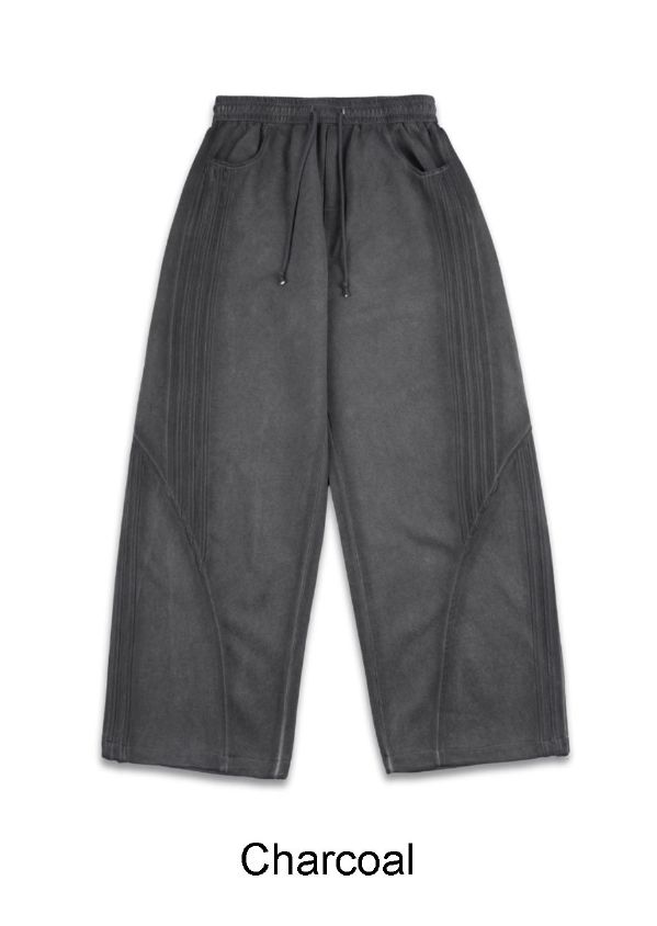 Ciel Washed Cutout Track Pants