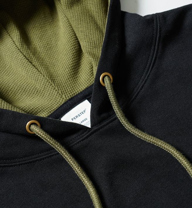 26FW★ Inverse Waffle Layer Hoodie