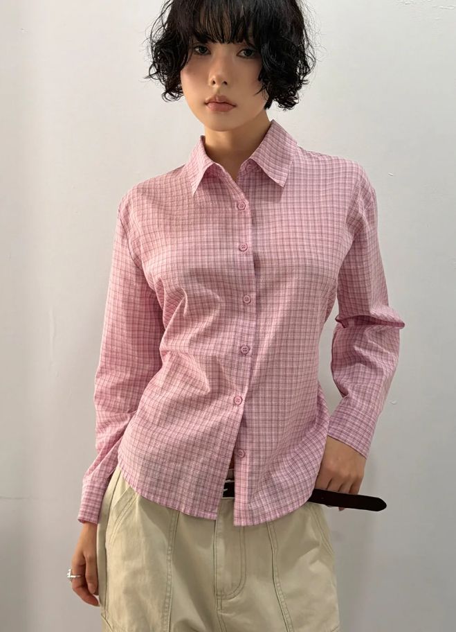 BACK STRAP CHECK SHIRT