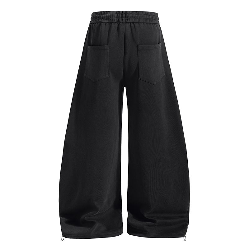 Luna Punk Lettering Wide Pants