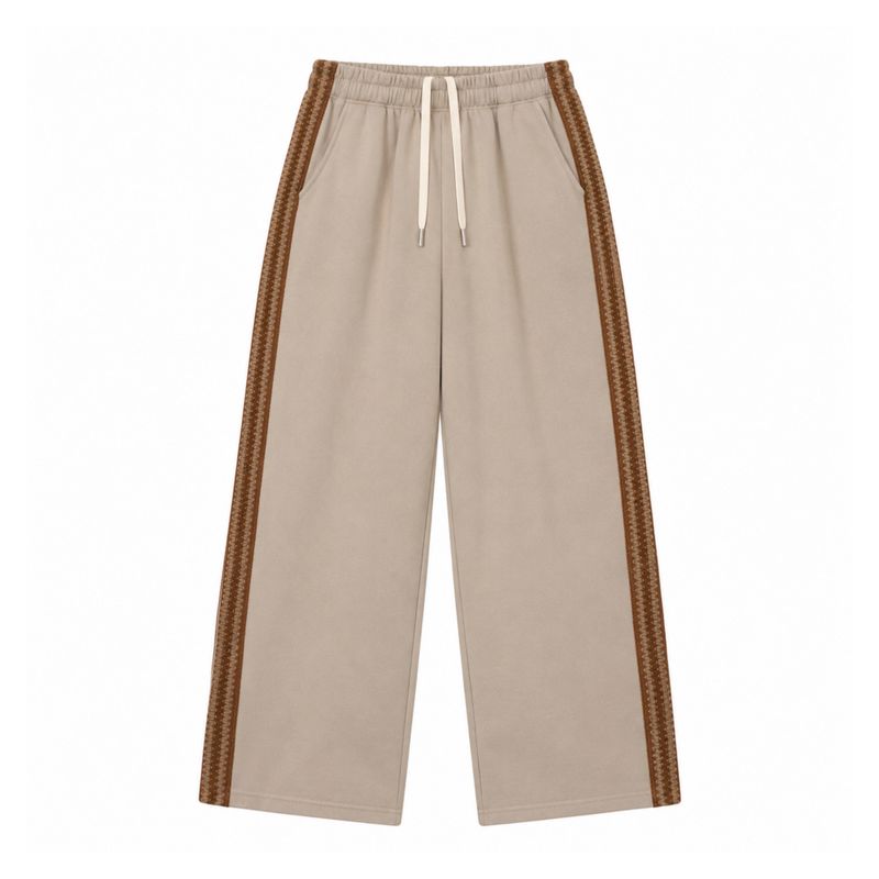 Nouvelle Lumiere（ヌヴェルルミエール）の「アセルスウェットパンツ ベージュ（パンツ）」