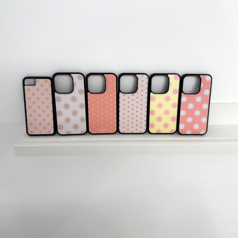 ( Phonecase + Cardpocket ) DANCE ドットマグセーフセット no. 090