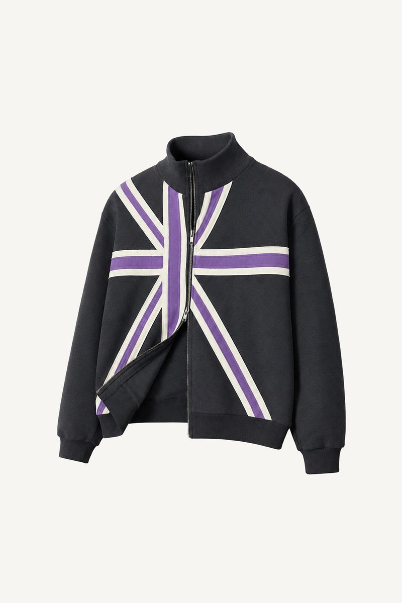 Union Embroidery Cotton Zip-up