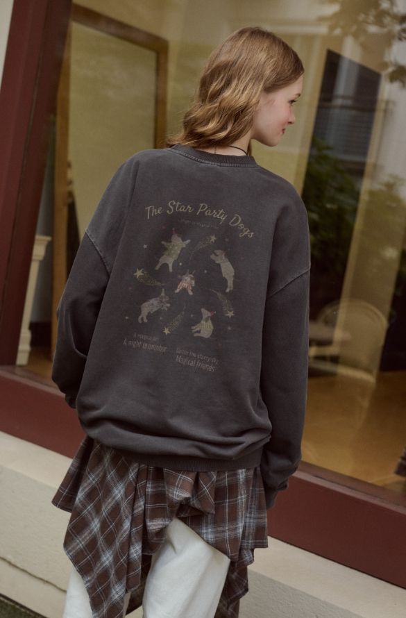 26FW★ Star Puppy Sweatshirt