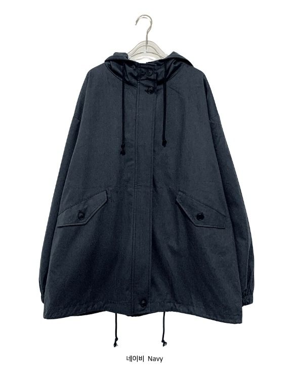 26FW★ [BAONHAUS] Poibin Boxy Hood Field Jacket