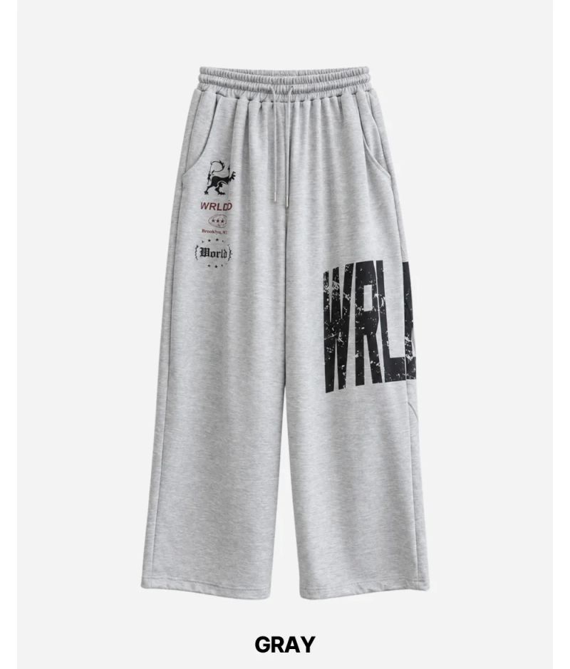 Geo-Printed Sweatpants