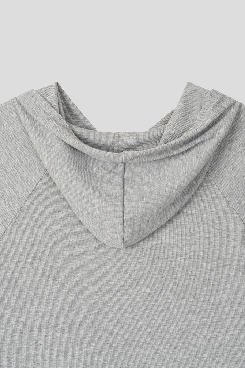 (W) ロジュ フーデッド トップ